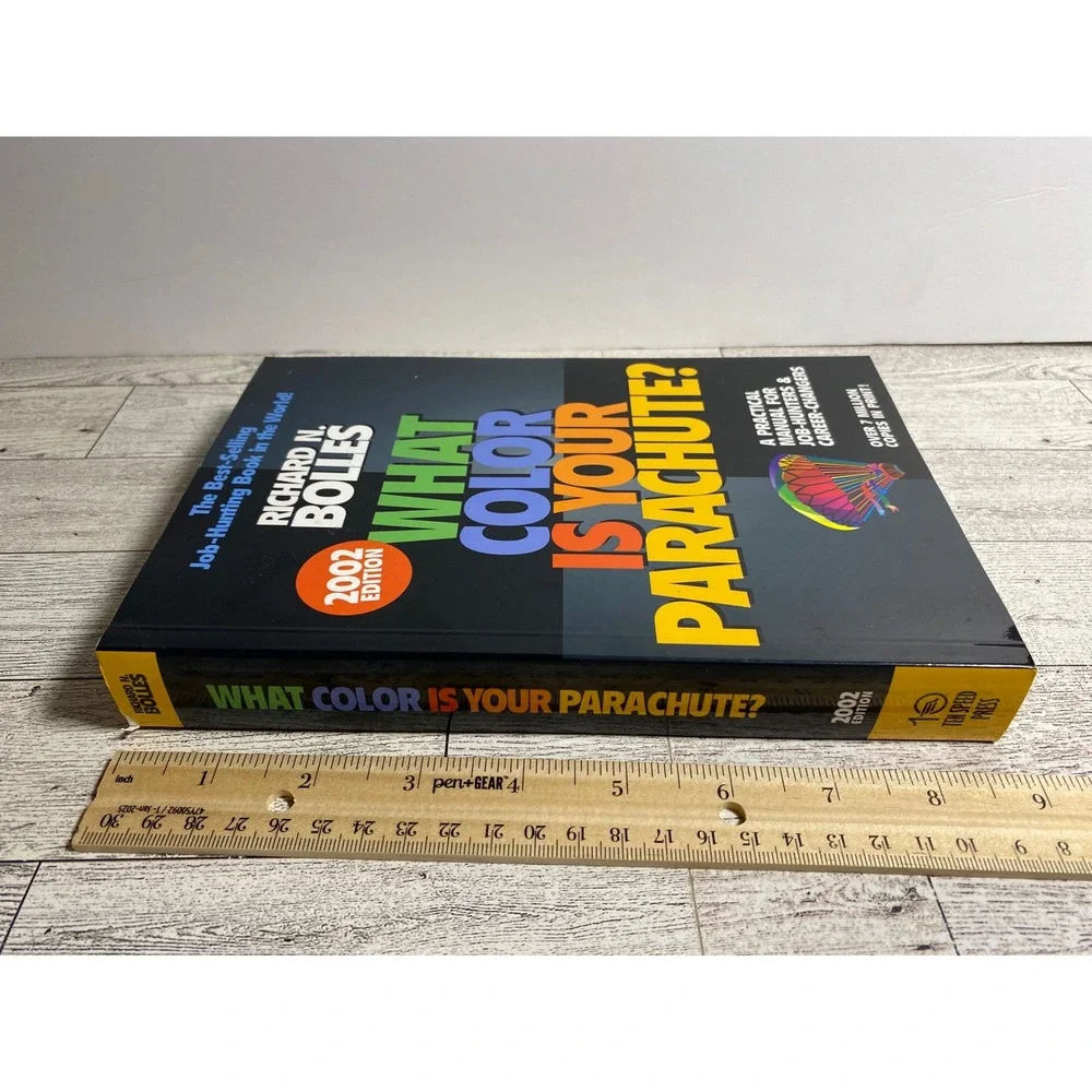 What Color‎ Is Your Parachute? Richard Nelson Bolles 2002 Edition Career Guide